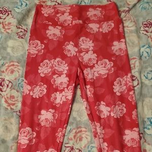 Lularoe OS Floral leggings